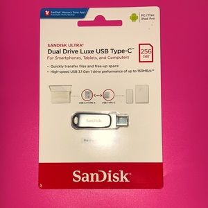 Flash Drive SanDisk Ultra Dual Drive Luxe USB Type-C 2-in-1  reversible